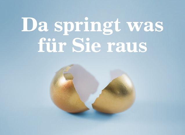 Da springt was für Sie raus